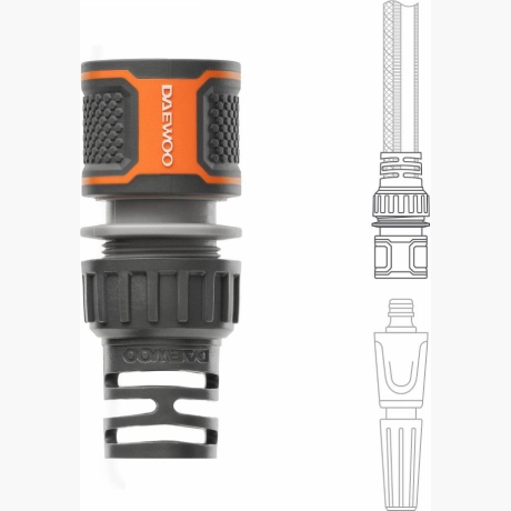 HOSE ACC CONNECTOR QUICK/1/2" DWC 2015 DAEWOO