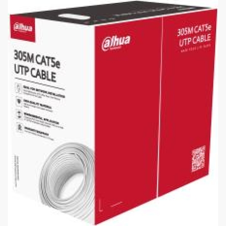 CABLE CAT5E UTP 305M WHITE/PFM920I-5EU-U DAHUA