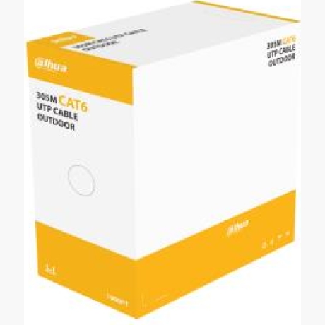 CABLE CAT6 UTP 305M WHITE/PFM920-6U DAHUA