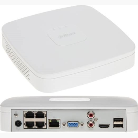 NET VIDEO RECORDER 4CH 4POE/NVR4104-P-EI DAHUA