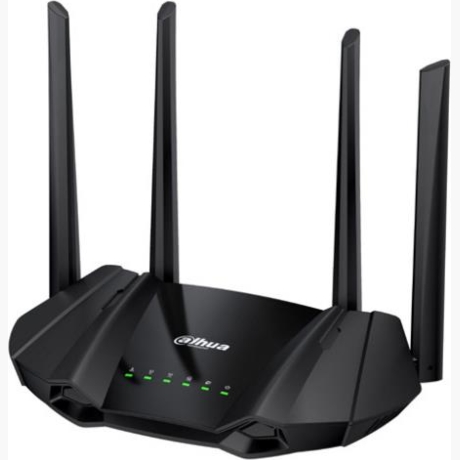 Wireless Router|DAHUA|Wireless Router|1500 Mbps|IEEE 802.11a|IEEE 802.11 b/g|IEEE 802.11n|IEEE 802.11ac|IEEE 802.11ax|2x10/100/1000M|LAN  WAN ports 1|Number of antennas 4|AX15M
