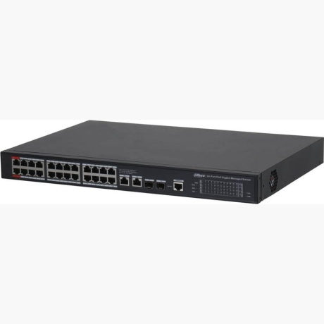 Switch|DAHUA|Type L2|Desktop/pedestal|Rack|26x10Base-T / 100Base-TX / 1000Base-T|2xSFP|PoE ports 24|360 Watts|S4228-24GT-360
