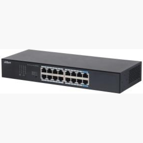 Switch|DAHUA|S3016-16GT|Desktop/pedestal|Rack|16x10Base-T / 100Base-TX|S3016-16GT