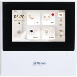 MONITOR LCD 4.3" IP DOORPHONE/WIFI POE VTH2611L-WP DAHUA
