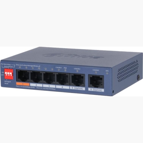 Switch|DAHUA|DH-CS4006-4ET2GT-60|Type L2|PoE ports 4|CS4006-4ET2GT-60