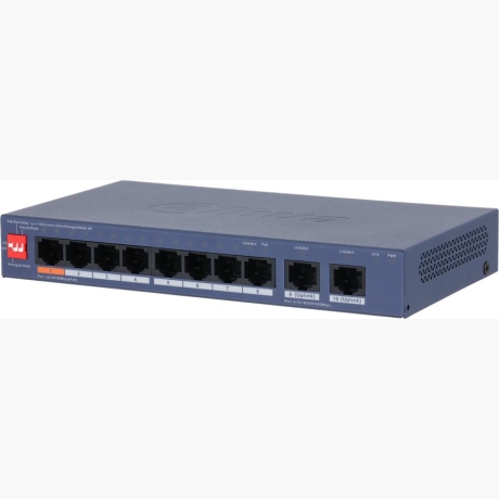 Switch|DAHUA|DH-CS4010-8ET2GT-60|PoE ports 8|60 Watts|CS4010-8ET2GT-60