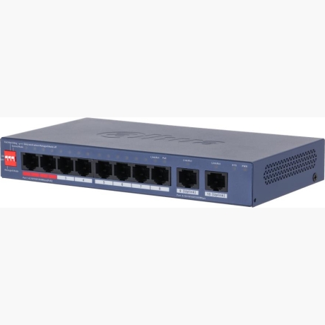 Switch|DAHUA|DH-CS4010-8ET2GT-110|Type L2|PoE ports 8|110 Watts|CS4010-8ET2GT-110