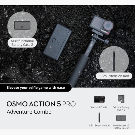 CAMERA OSMO ACTION 5 PRO/ADVEN CP.OS.00000350.05 DJI