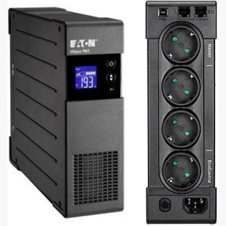 UPS|EATON|400 Watts|650 VA|LineInteractive|Desktop/pedestal|Rack|ELP650DIN