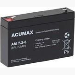 BATTERY 6V 7.2AH/AM7.2-6 ACUMAX EMU