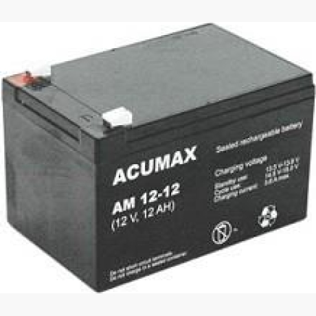 BATTERY 12V 12AH VRLA/AM12-12 ACUMAX EMU