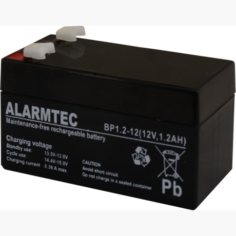 BATTERY 12V 1.2AH VRLA/BP1.2-12 ALARMTEC EMU