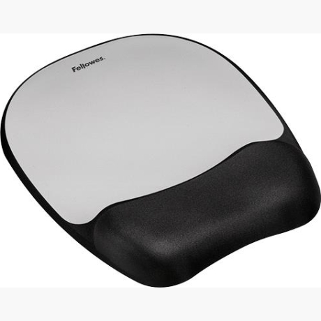 MOUSE PAD MEMORY FOAM/SILVER STREAK 9175801 FELLOWES