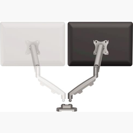 MONITOR ACC ARM DUAL EPPA/SILVER 9683701 FELLOWES