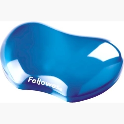 MOUSE PAD WRIST SUPPORT/BLUE 91177-72 FELLOWES
