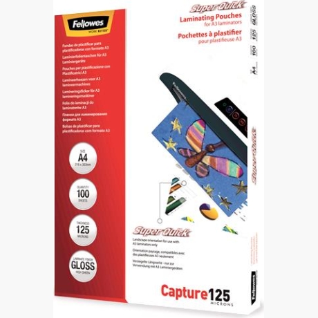 LAMINATING POUCH A4/100PCS 5440101 FELLOWES