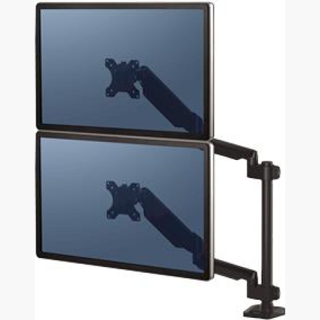 MONITOR ACC ARM DUAL/PLATINUM 8043401 FELLOWES