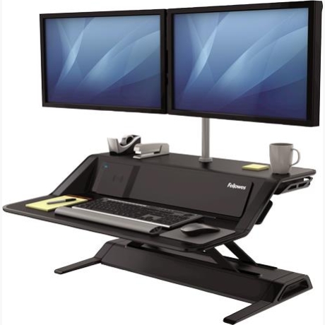 PC ACC SIT-STAND WORKSTATION/BLACK 8081001 FELLOWES
