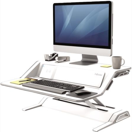 PC ACC SIT-STAND WORKSTATION/WHITE 8081101 FELLOWES