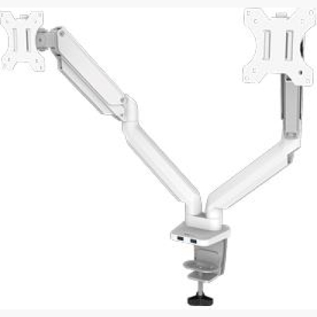 MONITOR ACC ARM DUAL/WHITE 8056301 FELLOWES