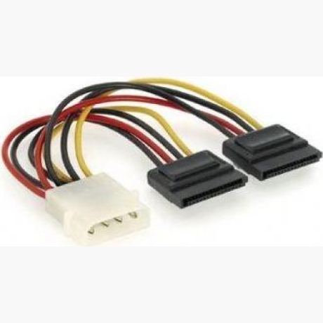CABLE POWER SATA X2 15CM/CC-SATA-PSY GEMBIRD
