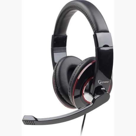 HEADSET STEREO USB BLACK/MHS-U-001 GEMBIRD