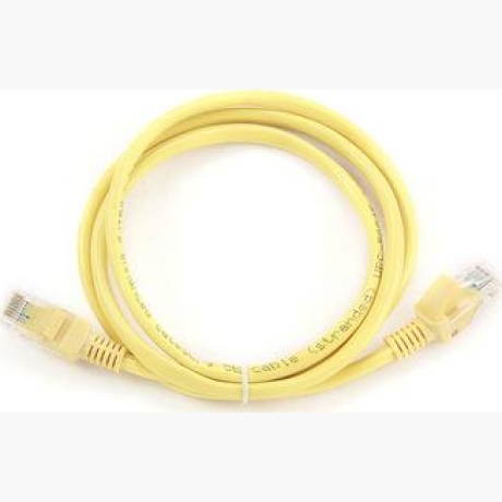 PATCH CABLE CAT5E UTP 1M/YELLOW PP12-1M/Y GEMBIRD