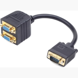 CABLE VGA DUAL SPLITTER/CC-VGAX2-20CM GEMBIRD
