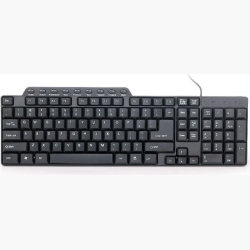 KEYBOARD MULTIMEDIA USB ENG/BLACK KB-UM-104 GEMBIRD