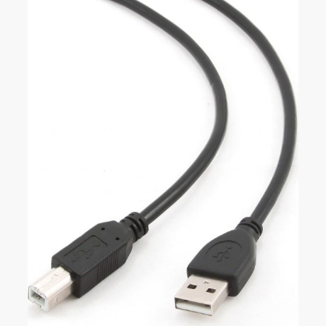 CABLE USB2 AM-BM 3M/BLACK CCP-USB2-AMBM-10 GEMBIRD