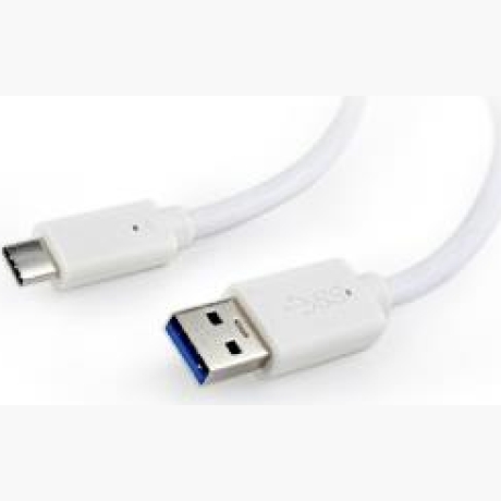 CABLE USB-C TO USB3 1M WHITE/CCP-USB3-AMCM-1M-W GEMBIRD