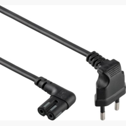 CABLE POWER EU 1M/ANGLED PC-184L GEMBIRD