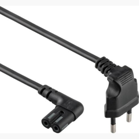 CABLE POWER EU 1M/ANGLED PC-184L GEMBIRD