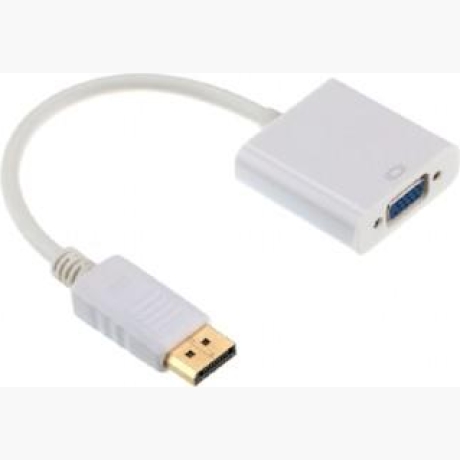 I/O ADAPTER DISPLAYP. TO VGA/WHITE A-DPM-VGAF-02-W GEMBIRD