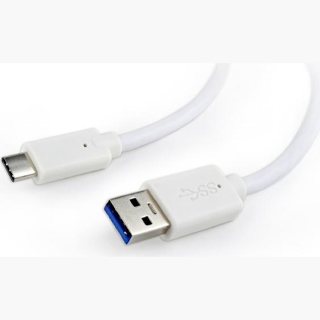 CABLE USB-C TO USB3 0.1M WHITE/CCP-USB3-AMCM-W-0.1M GEMBIRD