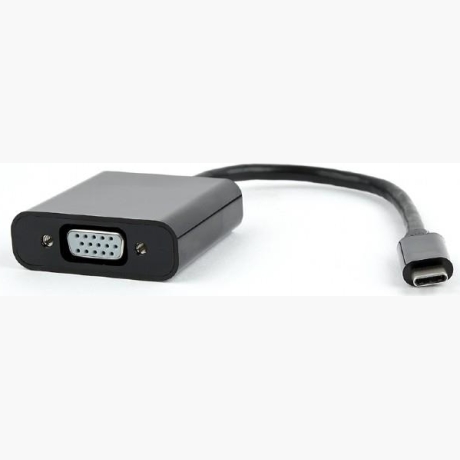 I/O ADAPTER USB-C TO VGA/BLIST/AB-CM-VGAF-01 GEMBIRD