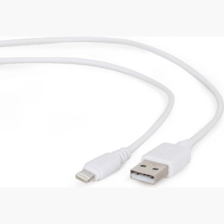 CABLE LIGHTNING TO USB2 1M/CC-USB2-AMLM-W-1M GEMBIRD