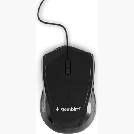 MOUSE USB OPTICAL/BLACK MUS-3B-02 GEMBIRD