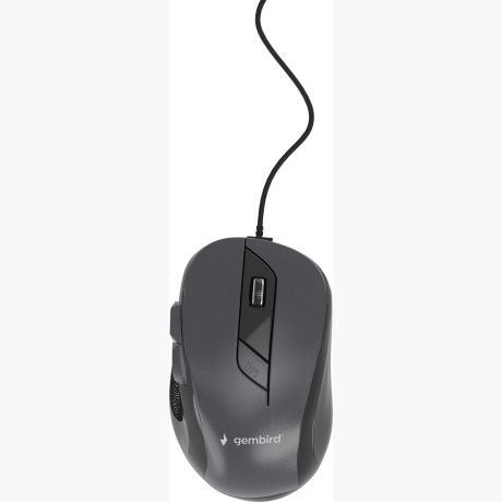 MOUSE USB OPTICAL BLACK/GREY/MUS-6B-01-BG GEMBIRD
