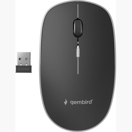 MOUSE USB OPTICAL WRL/BLACK MUSW-4B-01 GEMBIRD