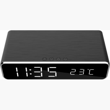MOBILE CHARGER WRL W/DIG ALARM/CLOCK DAC-WPC-01 GEMBIRD