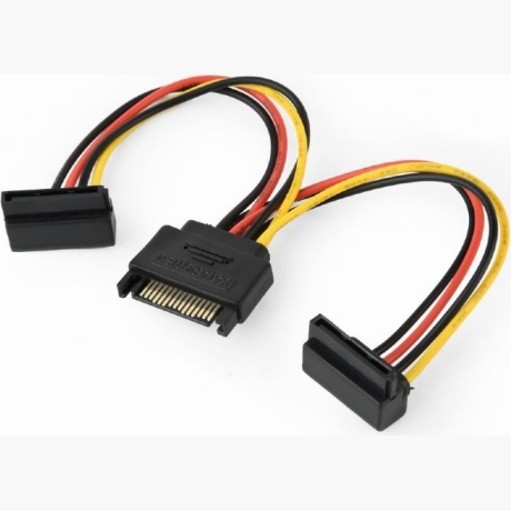 CABLE POWER SPLITTER SATA/0.15M CC-SATAM2F-02 GEMBIRD