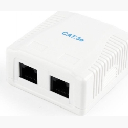 CABLE ACC MOUNT BOX 2XCAT5E/NCAC-2U5E-01 GEMBIRD