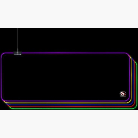 MOUSE PAD GAMING LED LARGE/MP-GAMELED-L GEMBIRD