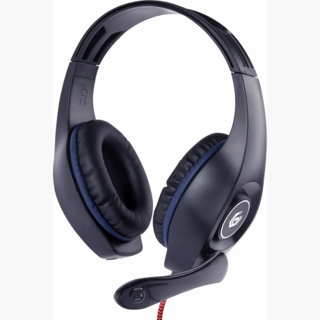 HEADSET GAMING/BLUE/BLACK GHS-05-B GEMBIRD