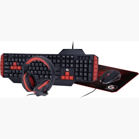 KEYBOARD USB GAMING KIT ENG/ULTIMATE GGS-UMG4-02 GEMBIRD