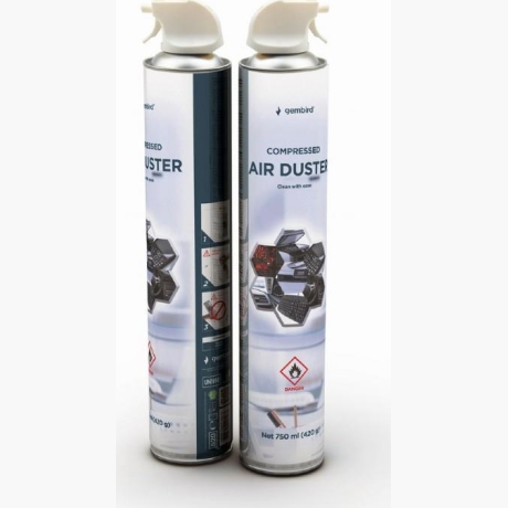 COMPRESSED AIR DUSTER 750ML/CK-CAD-FL750-01 GEMBIRD