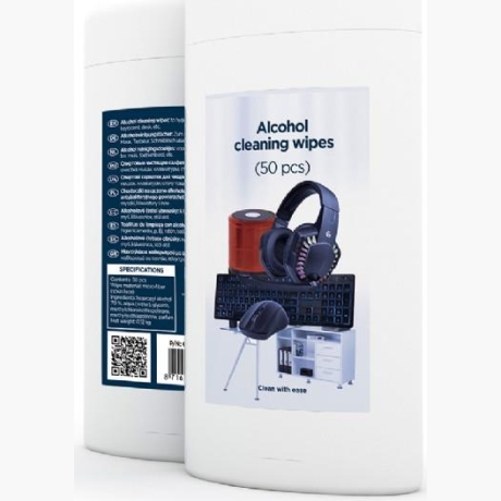 CLEANING WIPES 50PCS/CK-AWW50-01 GEMBIRD