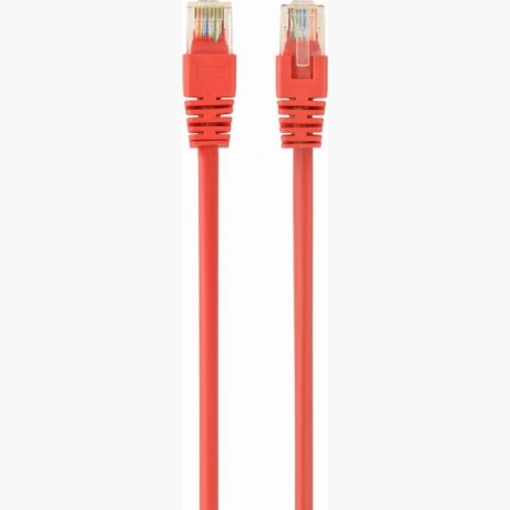 PATCH CABLE CAT5E UTP 3M/RED PP12-3M/R GEMBIRD