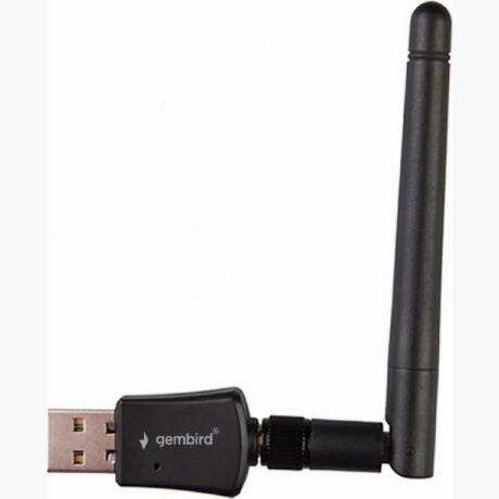 WRL ADAPTER 300MBPS USB HIGH/POWER WNP-UA300P-02 GEMBIRD